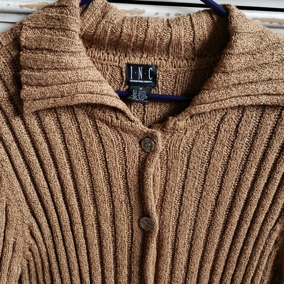 Women's Sweater Duster, long length cardigan sz M - Picture 2 of 5